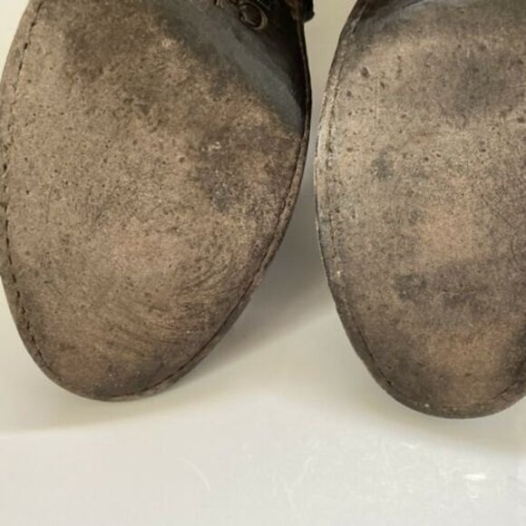 Bed Stu Cobbler Series Dark Brown Ankle boots Booties Size 9 Side Zip - Picture 9 of 10